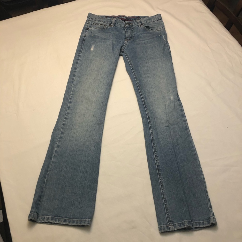 Myth of Jade Girls Flare Leg Jeans 14